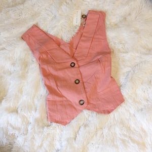 Vest Top - Open Back